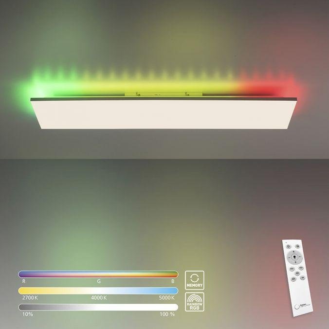LD 15562-16 CONRAD LED stropní svítidlo 100,5x25,5cm, bílé, hranaté, RGB+CCT, stmívatelné, panel RGB+2700-5000K - LEUCHTEN DIREKT / JUST LIGHT (obrázek 10)