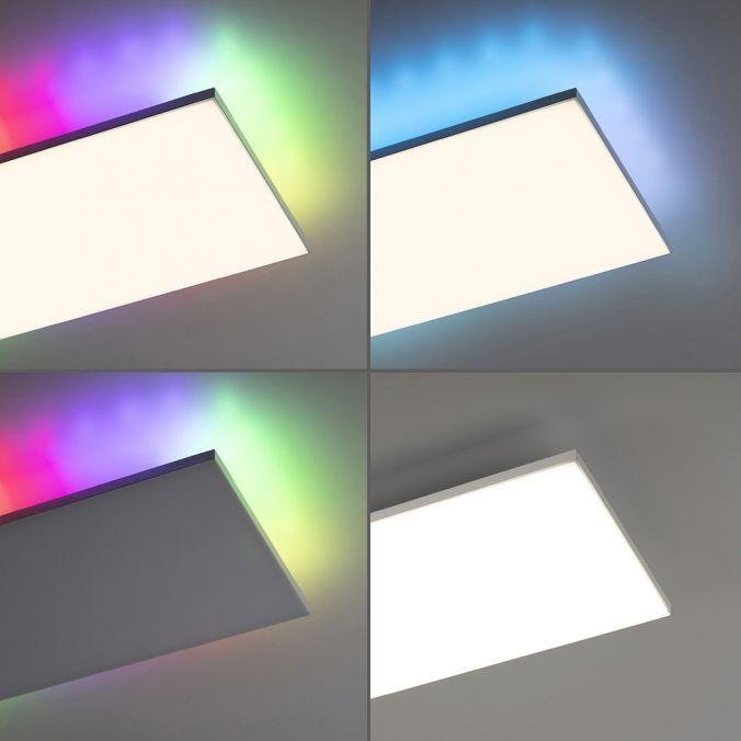 LD 15562-16 CONRAD LED stropní svítidlo 100,5x25,5cm, bílé, hranaté, RGB+CCT, stmívatelné, panel RGB+2700-5000K - LEUCHTEN DIREKT / JUST LIGHT (obrázek 11)