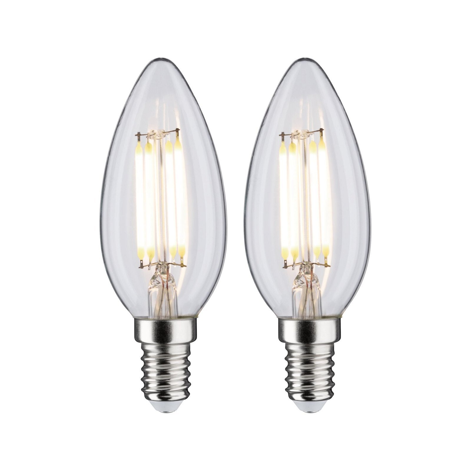 Paulmann 28916 LED Energetická třída EEK2021 F A G E14 svíčkový tvar 4.8 W neutrální bílá Ø x v 35 mm x 98 mm 2