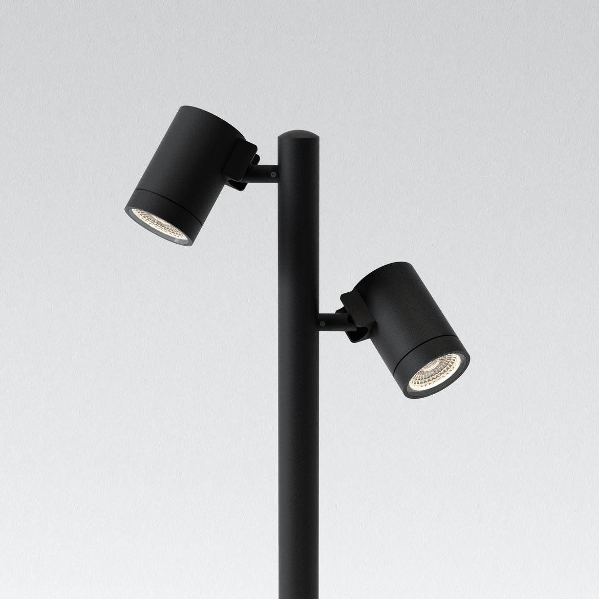 AST 1401024 Venkovní bodové svítidlo Bayville Spike Spot 900 Twin 16.4W 3000K černá - ASTRO Lighting