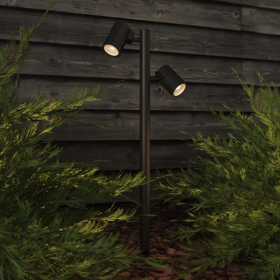 AST 1401024 Venkovní bodové svítidlo Bayville Spike Spot 900 Twin 16.4W 3000K černá - ASTRO Lighting (obrázek 3)