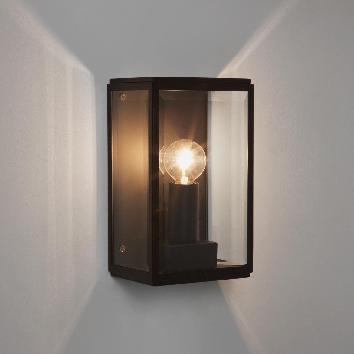 AST 1095040 Venkovní nástěnné svítidlo Homefield 130 60W E14 černá - ASTRO Lighting