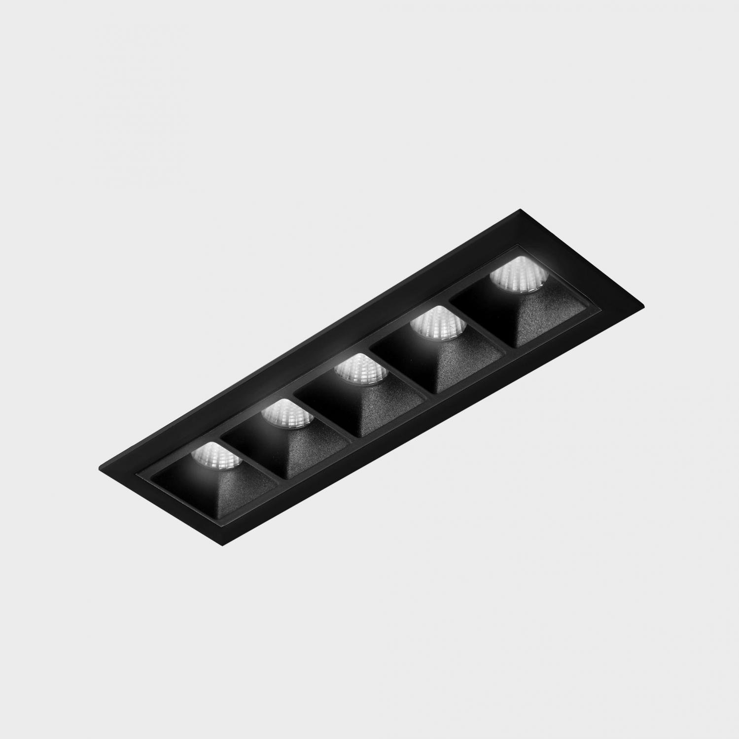KHL K51300.04.RF.BK-BK.45.ST.9.30 NSES zapuštěné svítidlo s rámečkem černá 10 W 3000K nestmívatelné - KOHL-Lighting