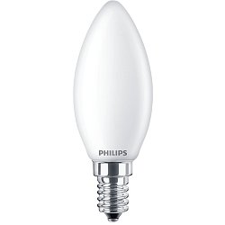 Obrázek pro produkt VÝPRODEJ - Žárovka Philips MASTER Value LEDCandle Ra90 DIM 3,4W (jako 40W) E14 2700K matná(929003059702)