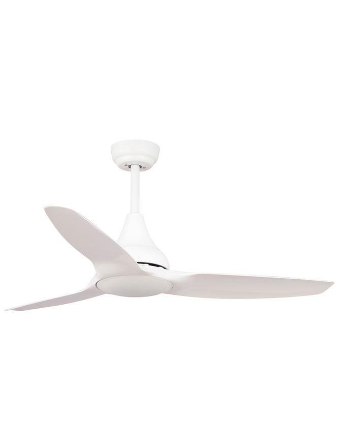 NV 5267301 Stropní ventilátor se světlem SAMOA tělo z oceli matná bílá a sklo 3ABS LED 18W 3000K - NOVA LUCE (obrázek 2)