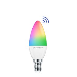Obrázek pro produkt LED CANDLE SMART WIFI 6W E14 CCT RGB/2700-6500K 180d DIM Tuya WiFi - CENTURY