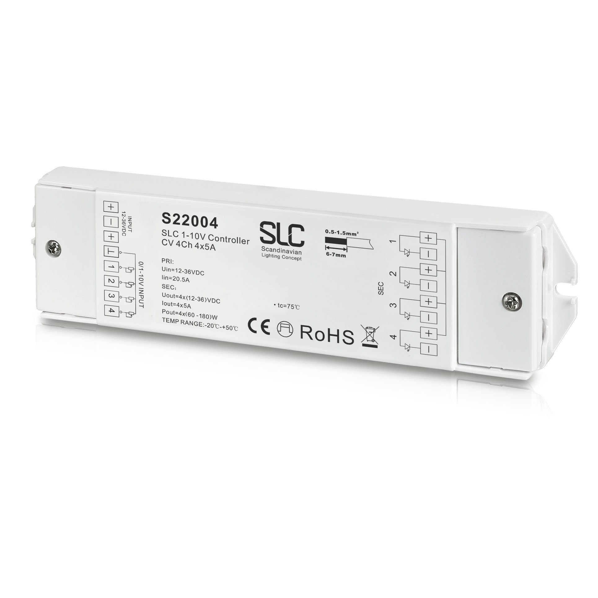 SLC S22004 SLC 1-10V Controller CV 4Ch 4x5A - TLG