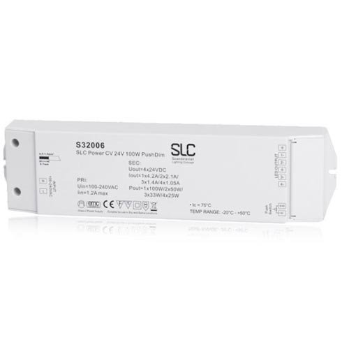 SLC S32006 SLC Power Supply CV 24V 100W PWM PushDim - TLG