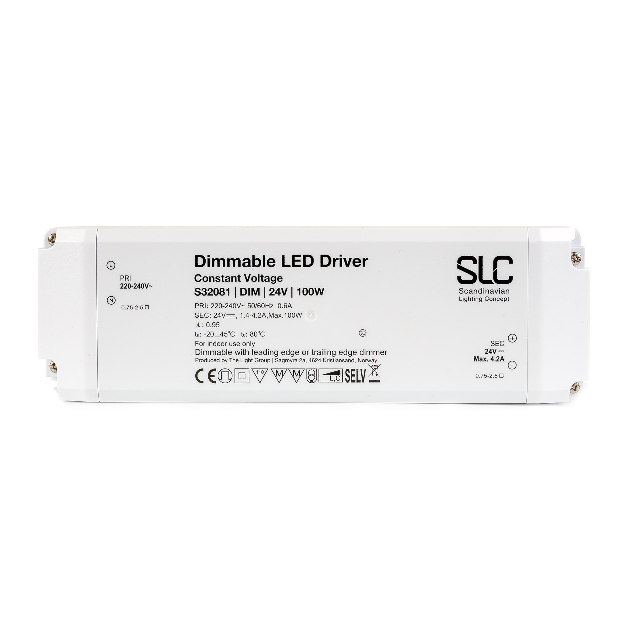 SLC S32081 SLC Power Supply CV 24V 100W PWM Trailing Edge - TLG