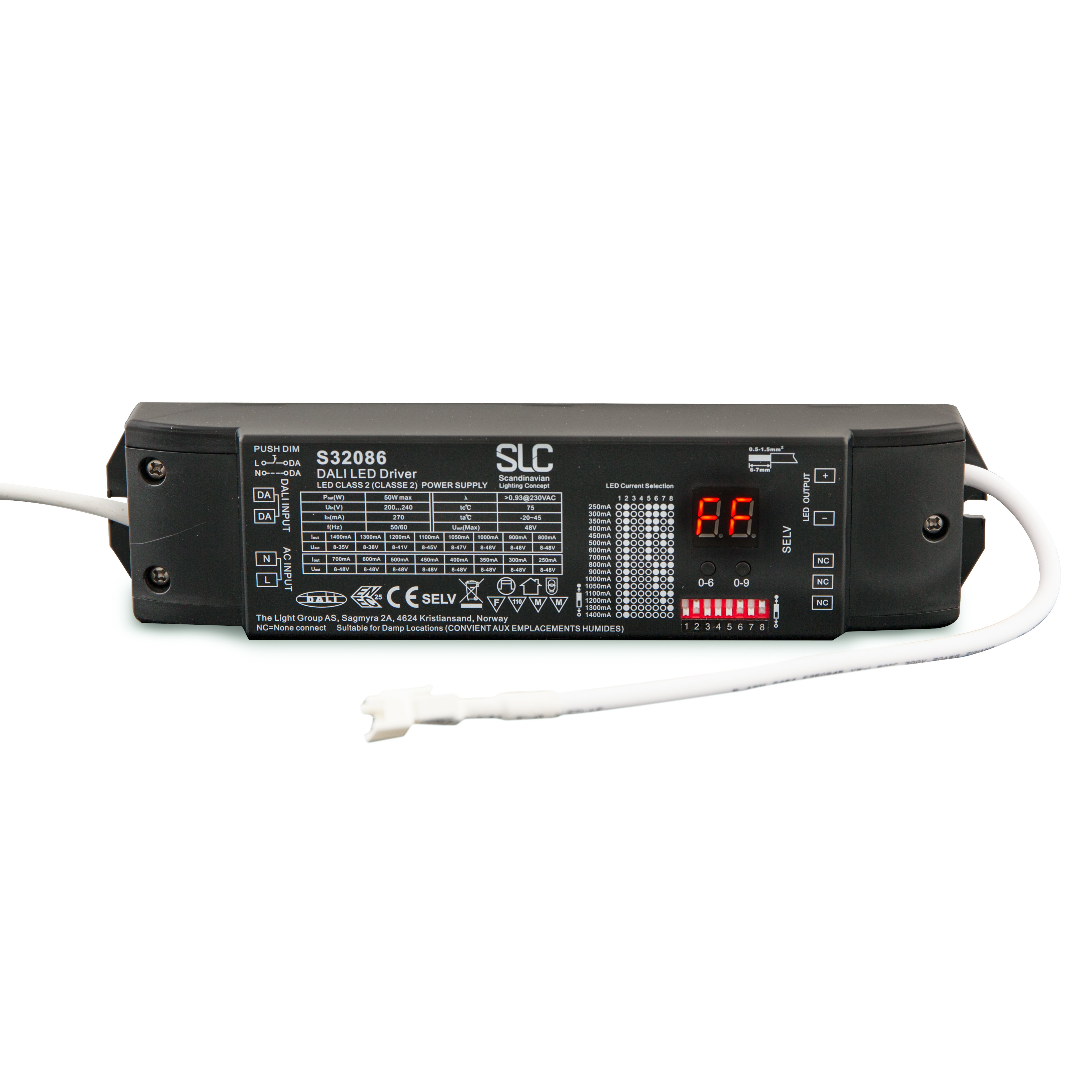 SLC S32201 SLC LED DRIVER DALI2 CC DIP250-1400mA Max 50W - TLG