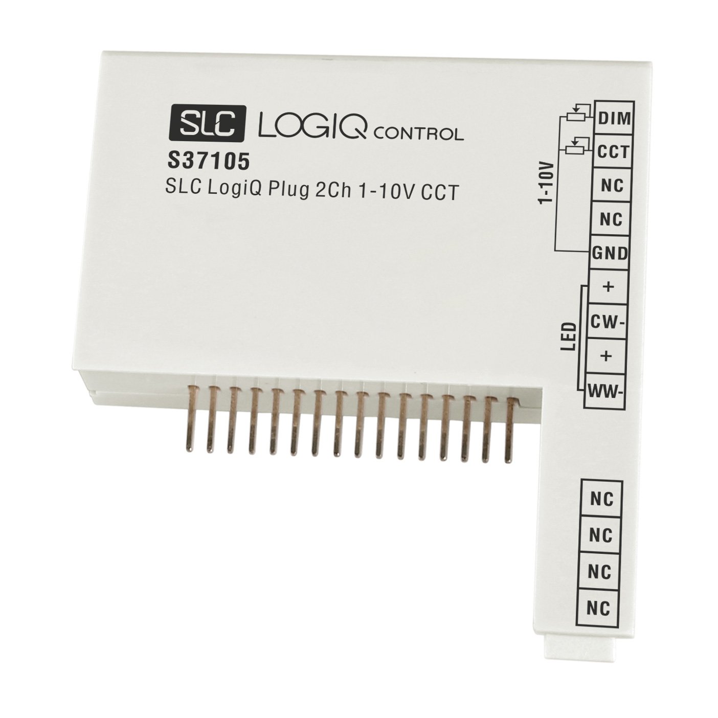 SLC S37105 SLC LogiQ Plugin 2CH 1-10V CCT - TLG