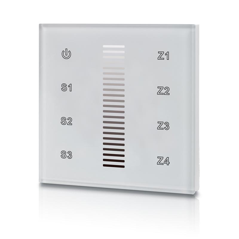 SLC S50004 SLC Wall remote RF Touch Mono 4 Zones - TLG