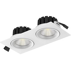 Obrázek pro produkt Svítidlo SLC DL04 SQUARE X2 R83X2 WH TED 930 IP54 36° - TLG