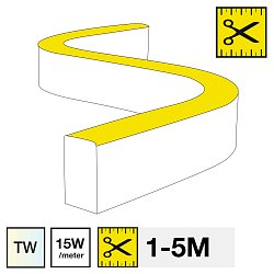 Obrázek pro produkt LED pásek SLC NEON FLEX SIDE TW 2400-6500K 15W 366LM 1-5M IP67 - TLG