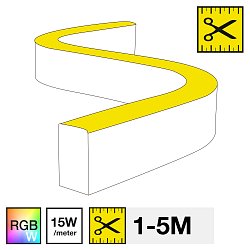 Obrázek pro produkt LED pásek SLC NEON FLEX SIDE RGB+W 3000K 15W 295LM 1-5M IP67 - TLG