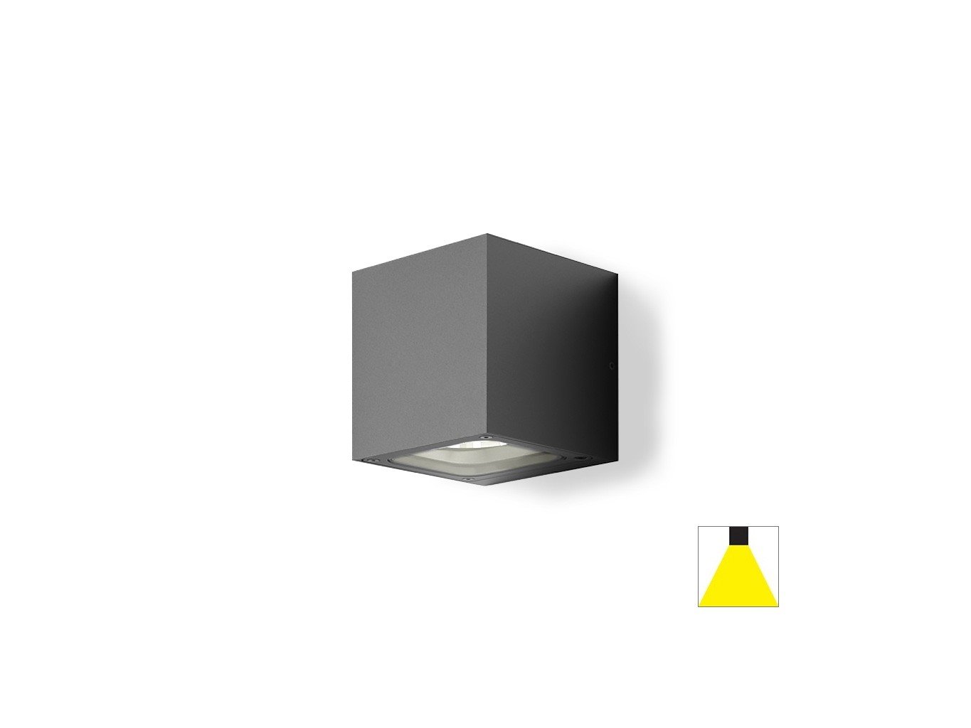 LED2 5132234 Svítidlo TOMY 1, A 4,5W 3000K nástěnné antracit - LED2 Lighting (obrázek 4)