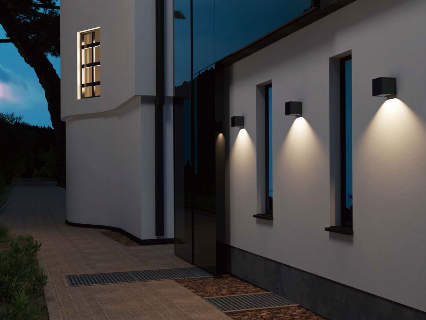 LED2 5132234 Svítidlo TOMY 1, A 4,5W 3000K nástěnné antracit - LED2 Lighting (obrázek 5)