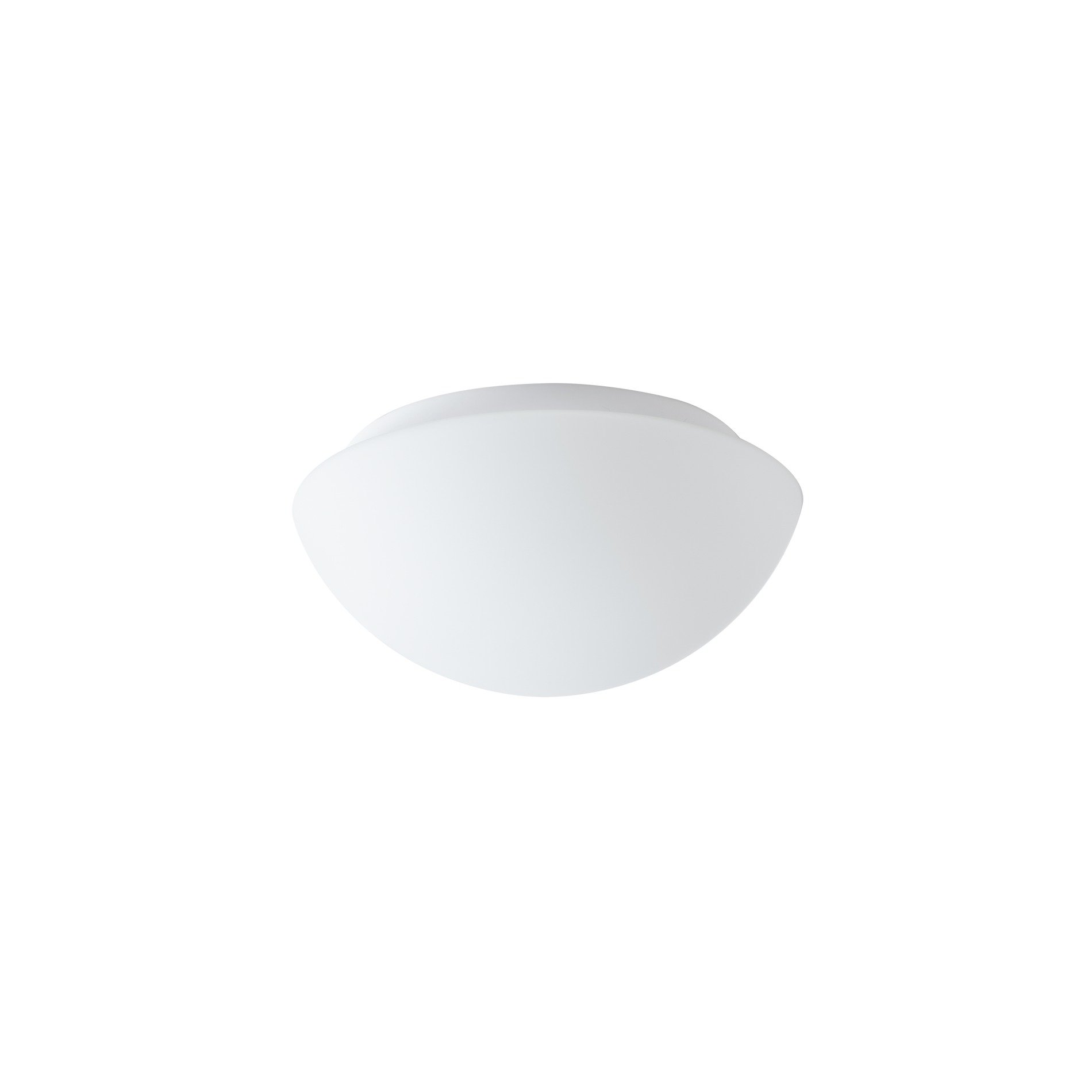 Levně OS AUR51721 AURA 1 stropní/nástěnné skleněné svítidlo bílá IP43 4000 K 7W LED - OSMONT