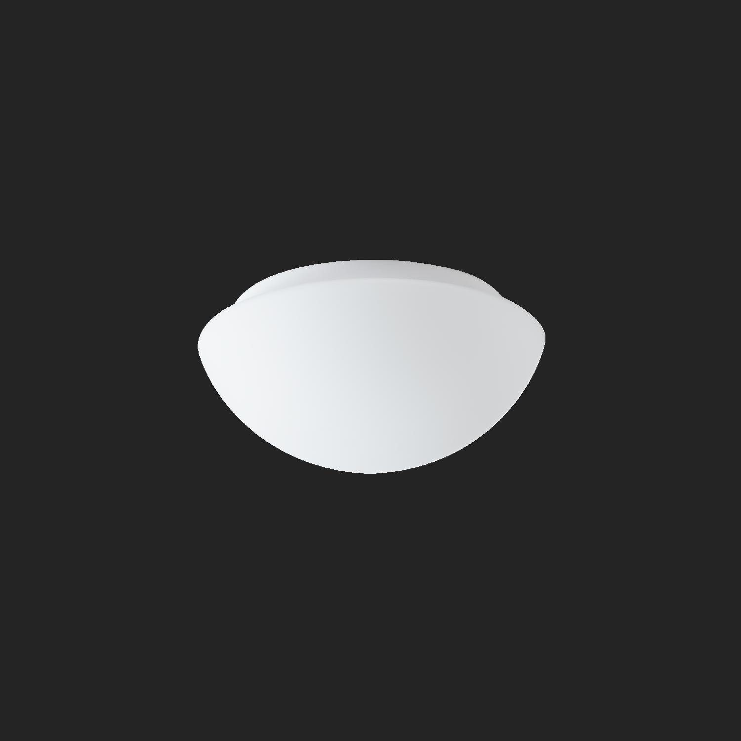 OS AUR47075 AURA 1 stropní/nástěnné skleněné svítidlo bílá IP43 4000 K 1W LED (původní kód OS 47075) - OSMONT