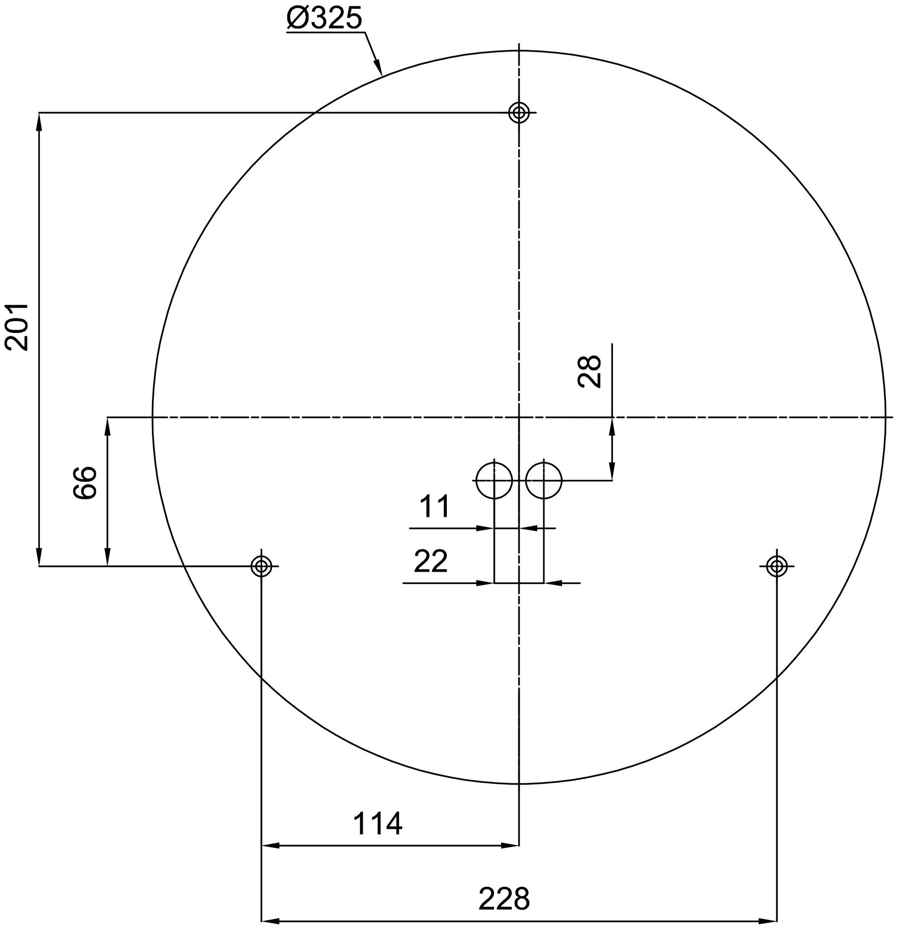 OS AUR59522 AURA 4 stropní/nástěnné skleněné svítidlo bílá IP43 4000 K 19W LED HF - OSMONT (obrázek 6)