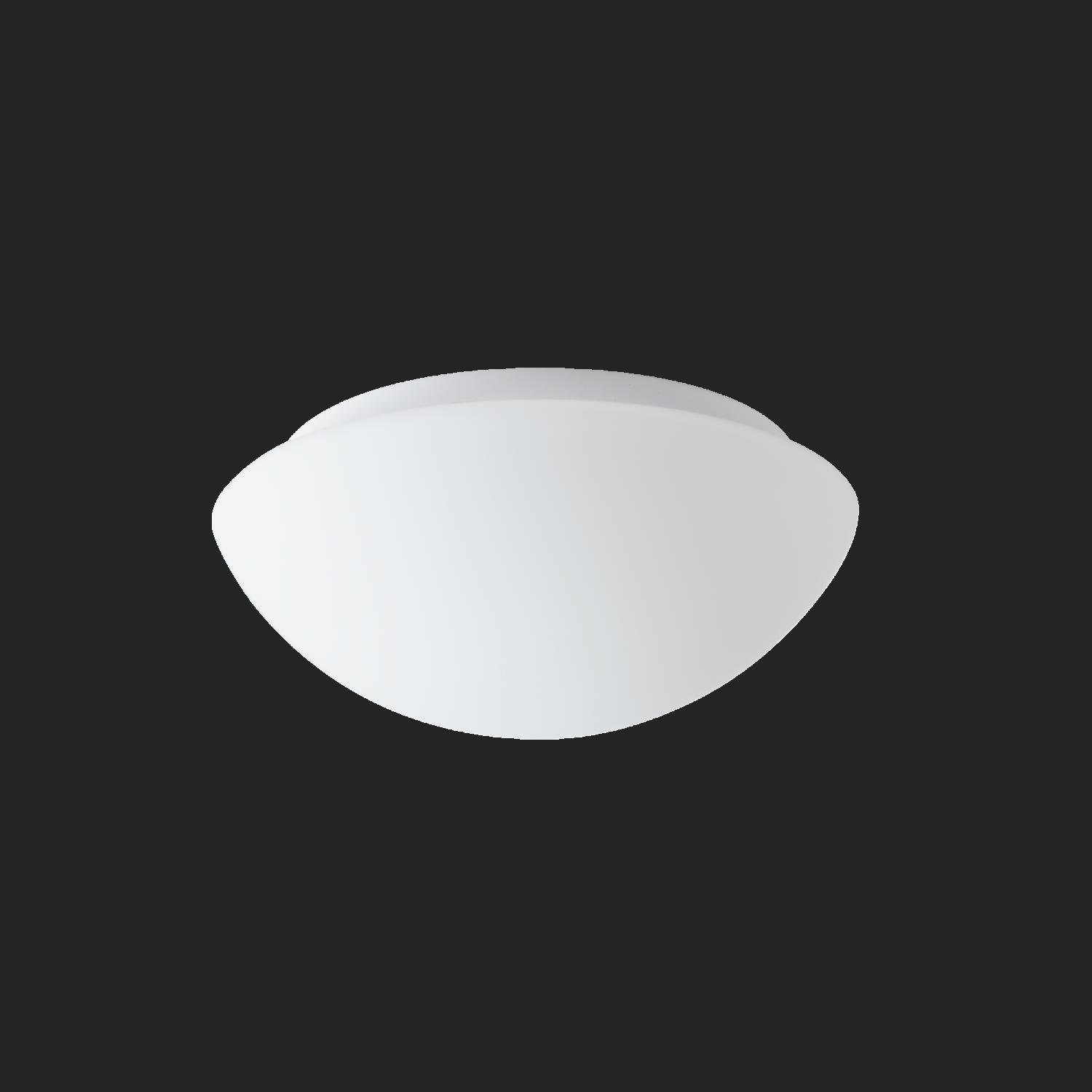 OS AUR70861 AURA 7 IP stropní/nástěnné skleněné svítidlo bílá IP44 4000 K 1W LED (původní kód OS 70861) - OSMONT