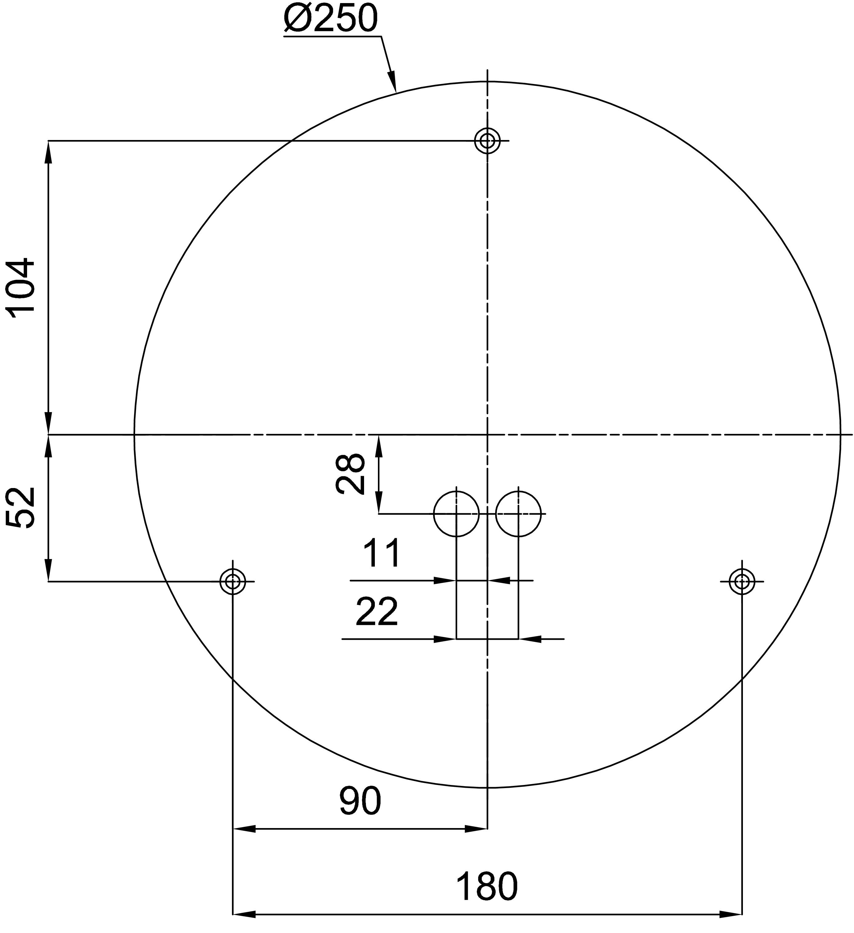OS AUR71148 AURA 8 stropní/nástěnné skleněné svítidlo bílá IP44 3000/4000 K 13W LED DALI - OSMONT (obrázek 6)