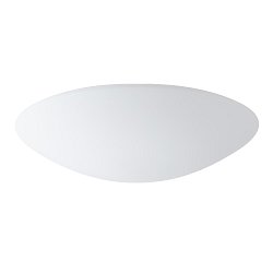 Obrázek pro produkt AURA 9 stropní/nástěnné skleněné svítidlo bílá IP43 4000 K 54W LED nouzové kombinované 3 h - OSMONT