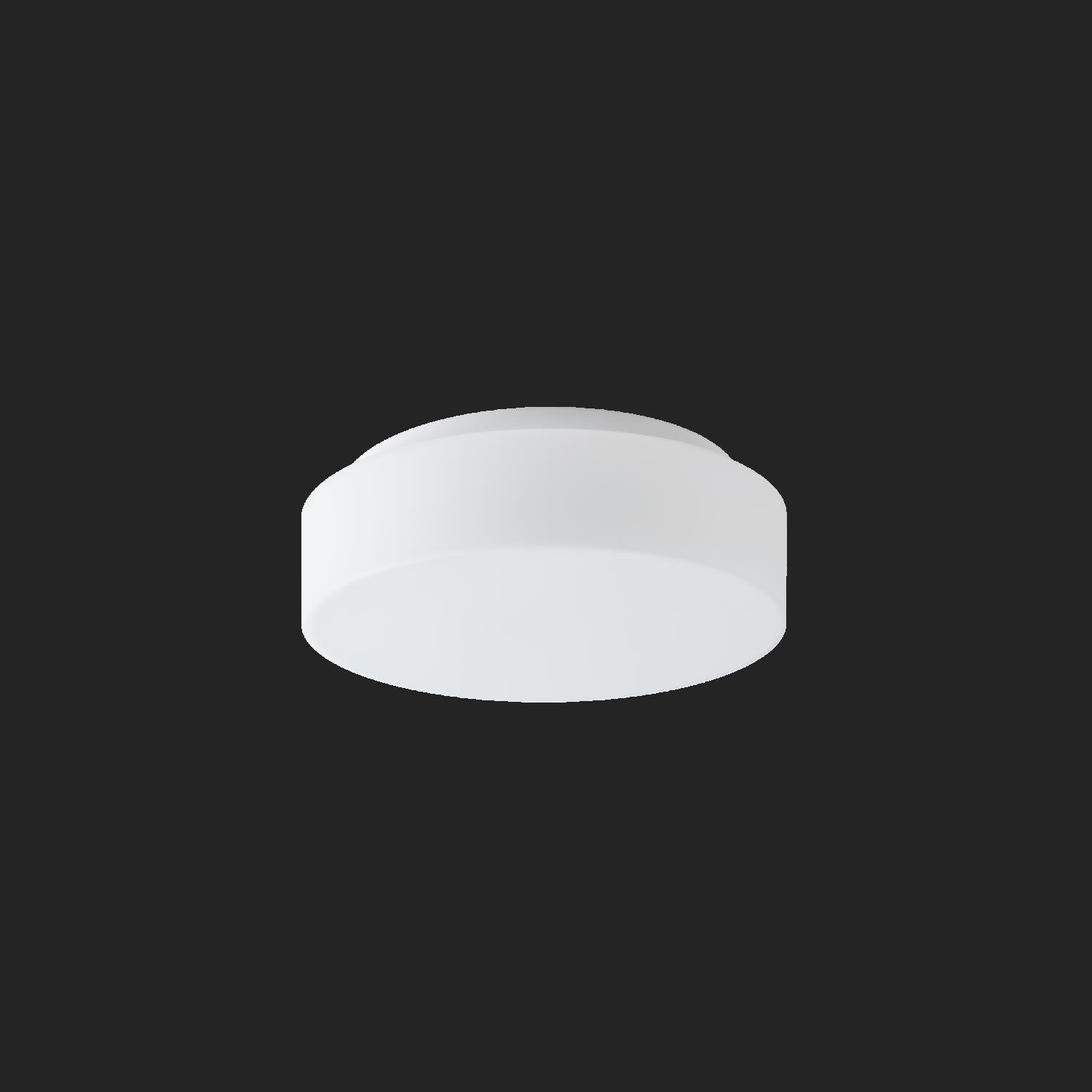 OS ELS70891 ELSA 1 IP stropní/nástěnné skleněné svítidlo bílá IP65 4000 K 1W LED (původní kód OS 70891) - OSMONT