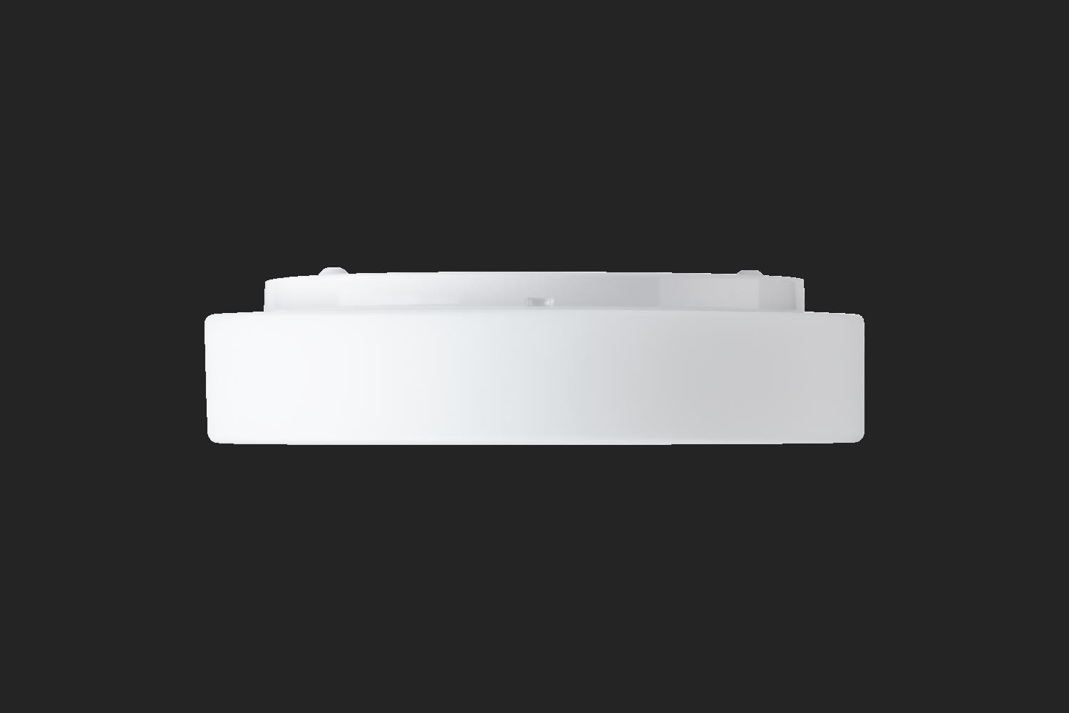 OS ELS68564 ELSA 3 stropní/nástěnné skleněné svítidlo bílá IP44 4000 K 14W LED nouzové kombinované 3 h (původní kód OS 68564) - OSMONT (obrázek 3)