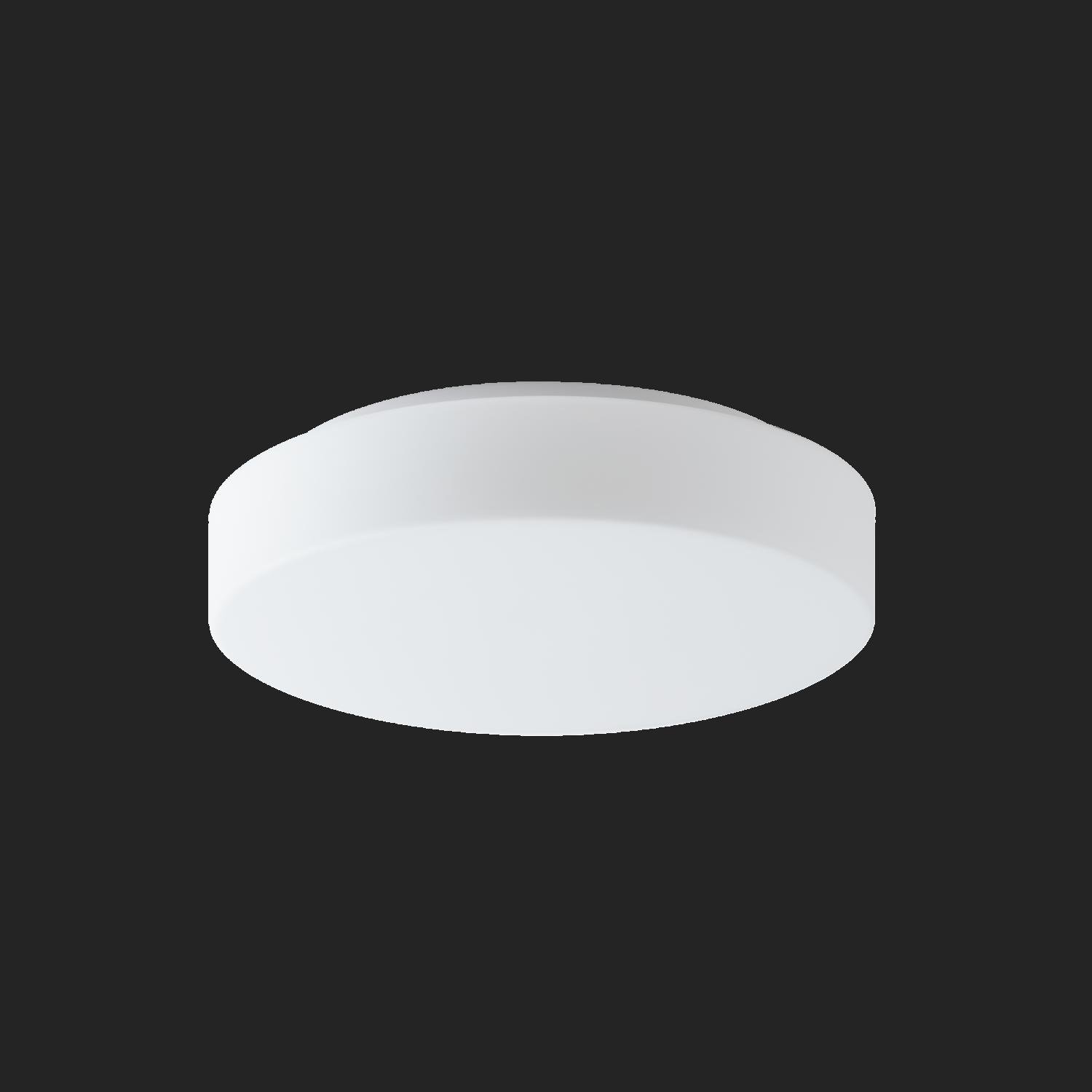 Levně OS ELS70913 ELSA 3 IP stropní/nástěnné skleněné svítidlo bílá IP65 4000 K 20W LED HF nouzové kombinované 3 h (původní kód OS 70913) - OSMONT