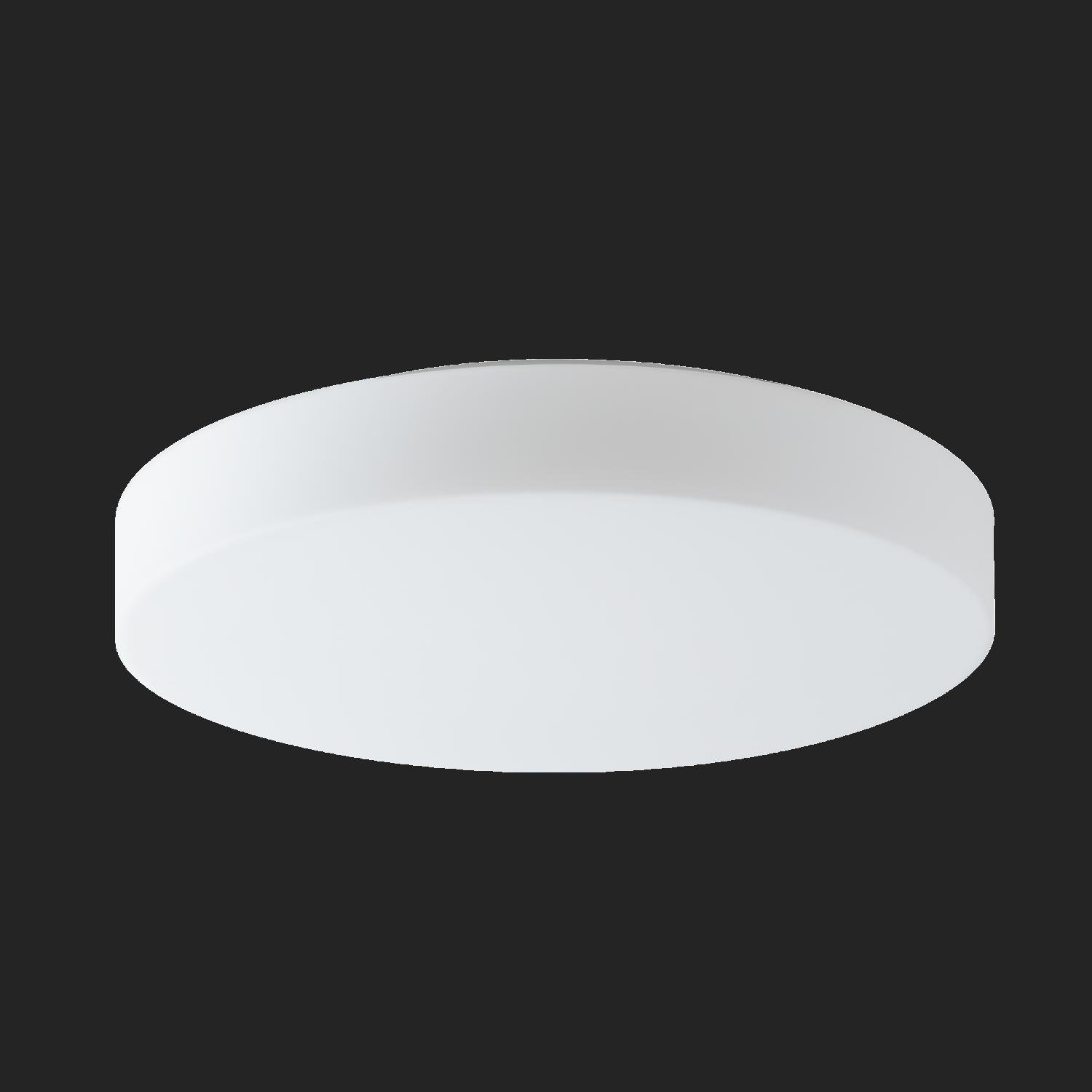 Levně OS ELS68088 ELSA 5 stropní/nástěnné skleněné svítidlo bílá IP44 3000 K 25W LED nouzové kombinované 3 h (původní kód OS 68088) - OSMONT