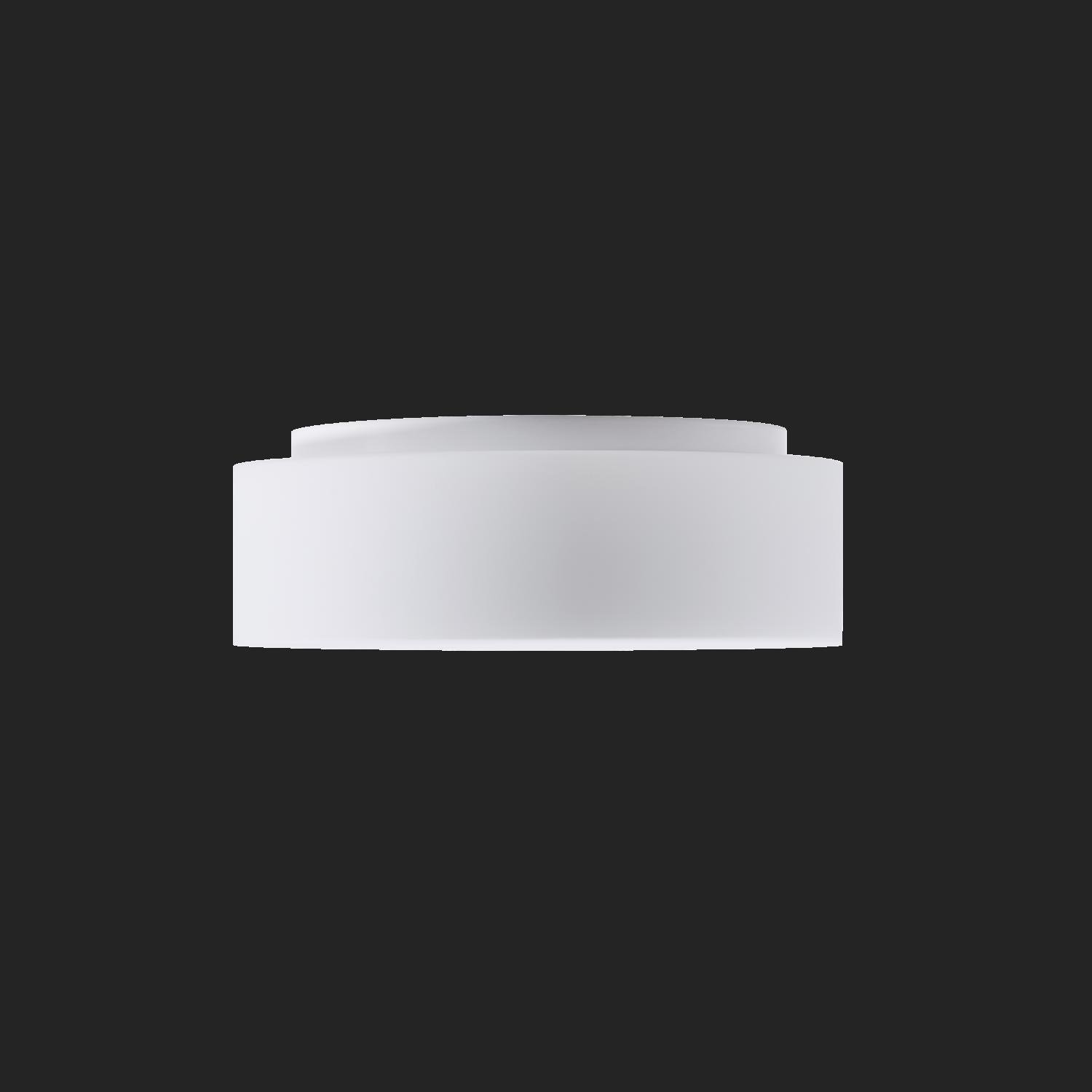 OS ERI67504 ERIS 2 stropní/nástěnné skleněné svítidlo bílá IP43 4000 K 14W LED nouzové kombinované 3 h (původní kód OS 67504) - OSMONT (obrázek 3)