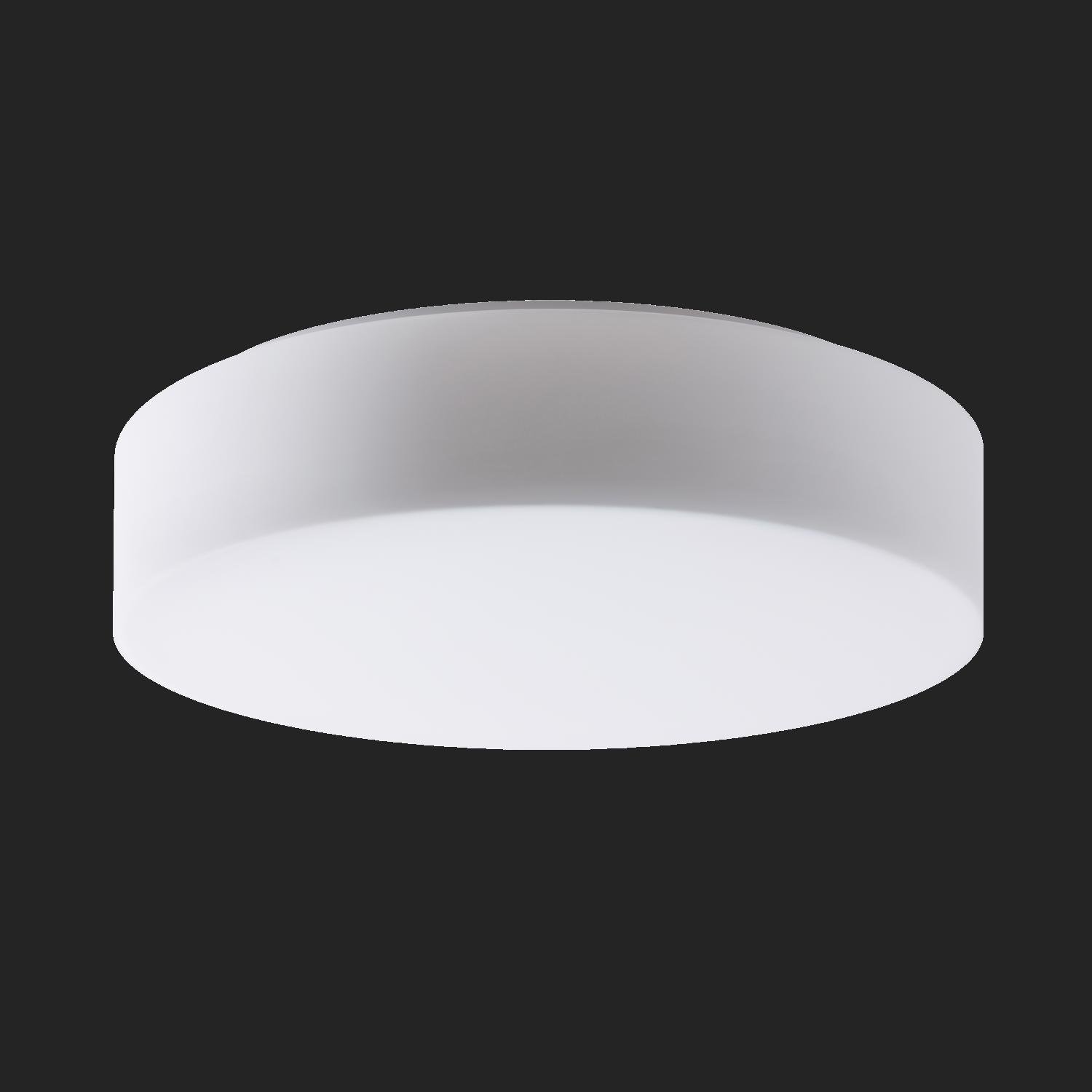OS ERI67549 ERIS 4 stropní/nástěnné skleněné svítidlo bílá IP43 4000 K 35W LED nouzové kombinované 3 h (původní kód OS 67549) - OSMONT