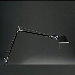 Obrázek pro produkt Stolní lampa TOLOMEO halo těleso bez podstavce černá 70W - ARTEMIDE
