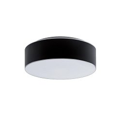 Obrázek pro produkt ERIS C2 stropní/nástěnné skleněné svítidlo bílá / černá IP43 4000 K 18W LED nouzové kombinované 3 h - OSMONT