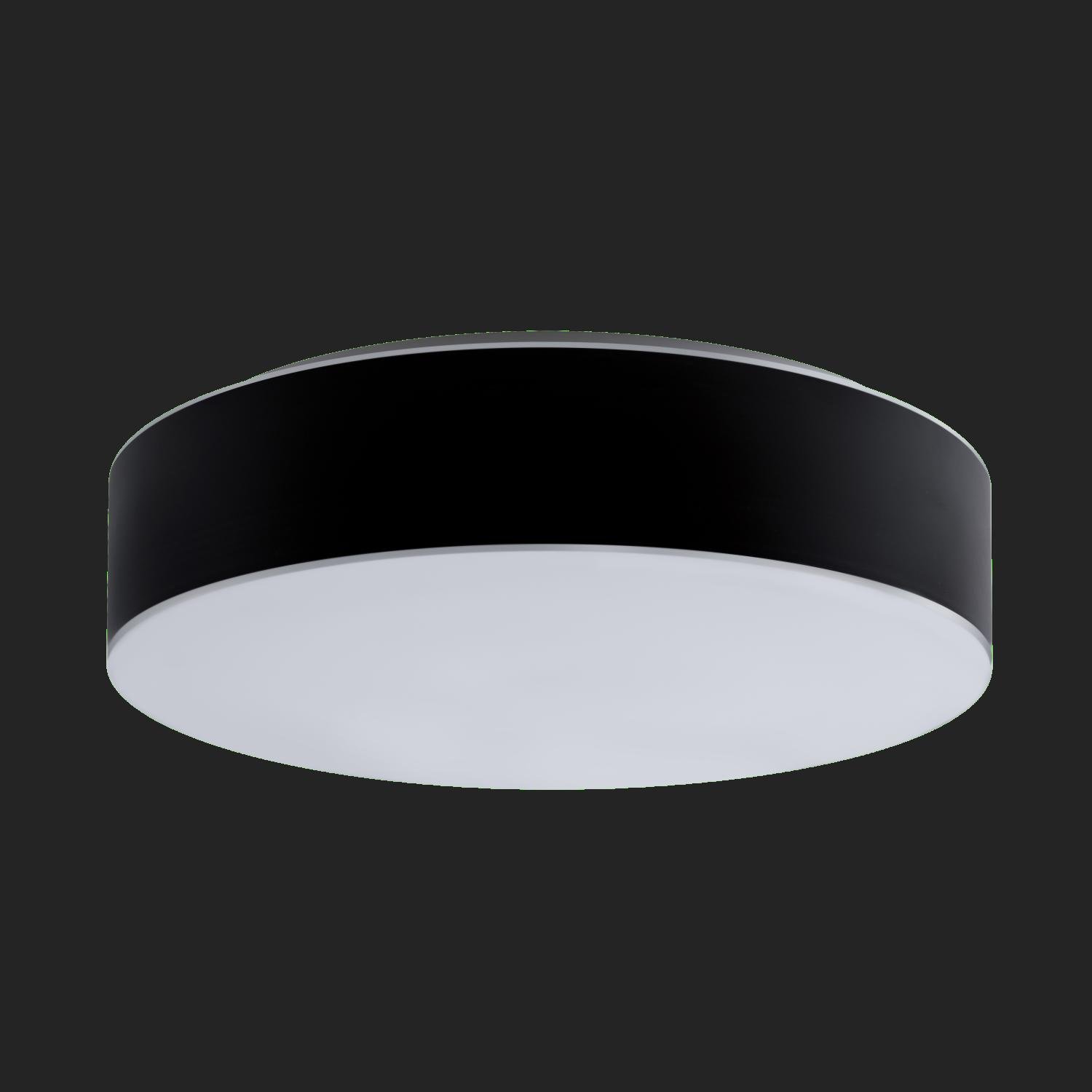 OS ERI67060 ERIS C4 stropní/nástěnné skleněné svítidlo bílá / bílo - černá IP43 3000 K 35W LED nouzové kombinované 3 h (původní kód OS 67060) - OSMONT