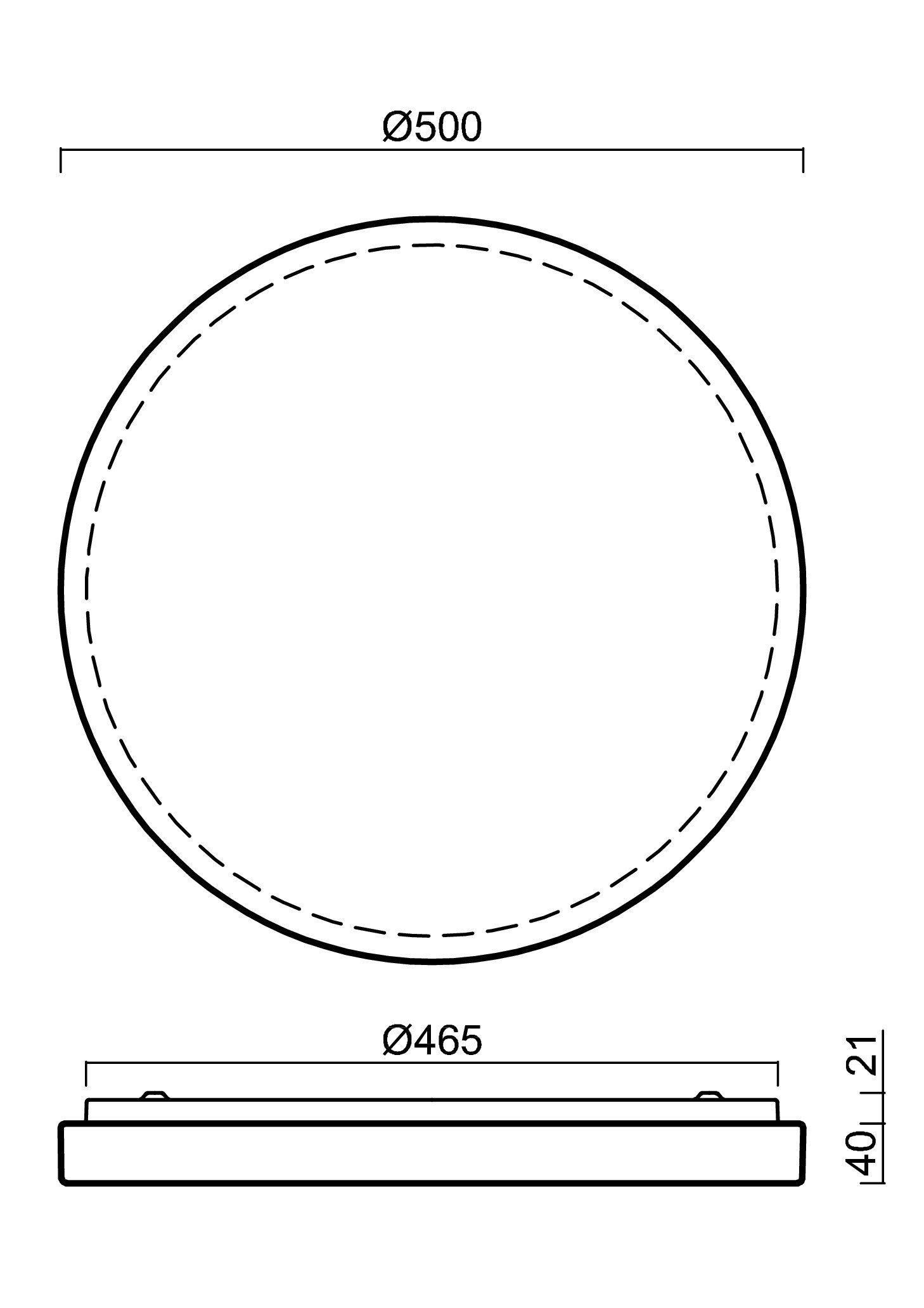 OS CAR67694 CARINA 2 stropní/nástěnné skleněné svítidlo bílá IP44 4000 K 32W LED - OSMONT (obrázek 3)