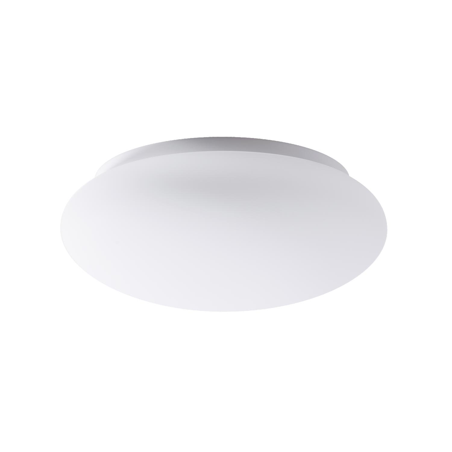 OS ARA67580 ARAKIS 2 stropní/nástěnné skleněné svítidlo bílá IP43 4000 K 18W LED nouzové kombinované 3 h - OSMONT