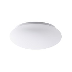 Obrázek pro produkt ARAKIS 2 stropní/nástěnné skleněné svítidlo bílá IP43 4000 K 18W LED nouzové kombinované 3 h - OSMONT