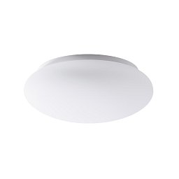 Obrázek pro produkt ARAKIS 2 stropní/nástěnné skleněné svítidlo bílá IP43 4000 K 18W LED nouzové kombinované 3 h - OSMONT