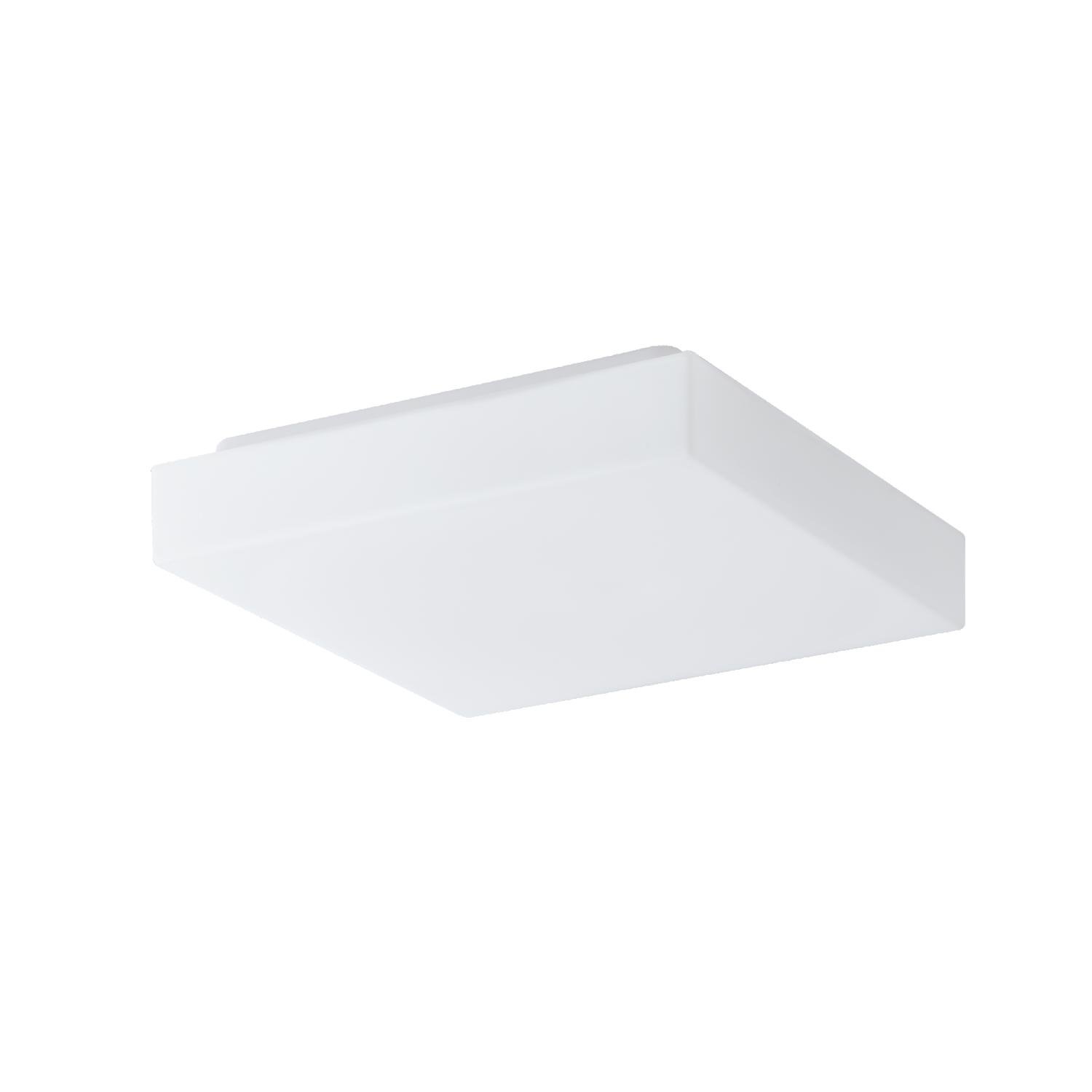 OS LIB59116 LIBRA 1 stropní/nástěnné skleněné svítidlo bílá IP44 3000 K 23W LED nouzové kombinované 3 h - OSMONT