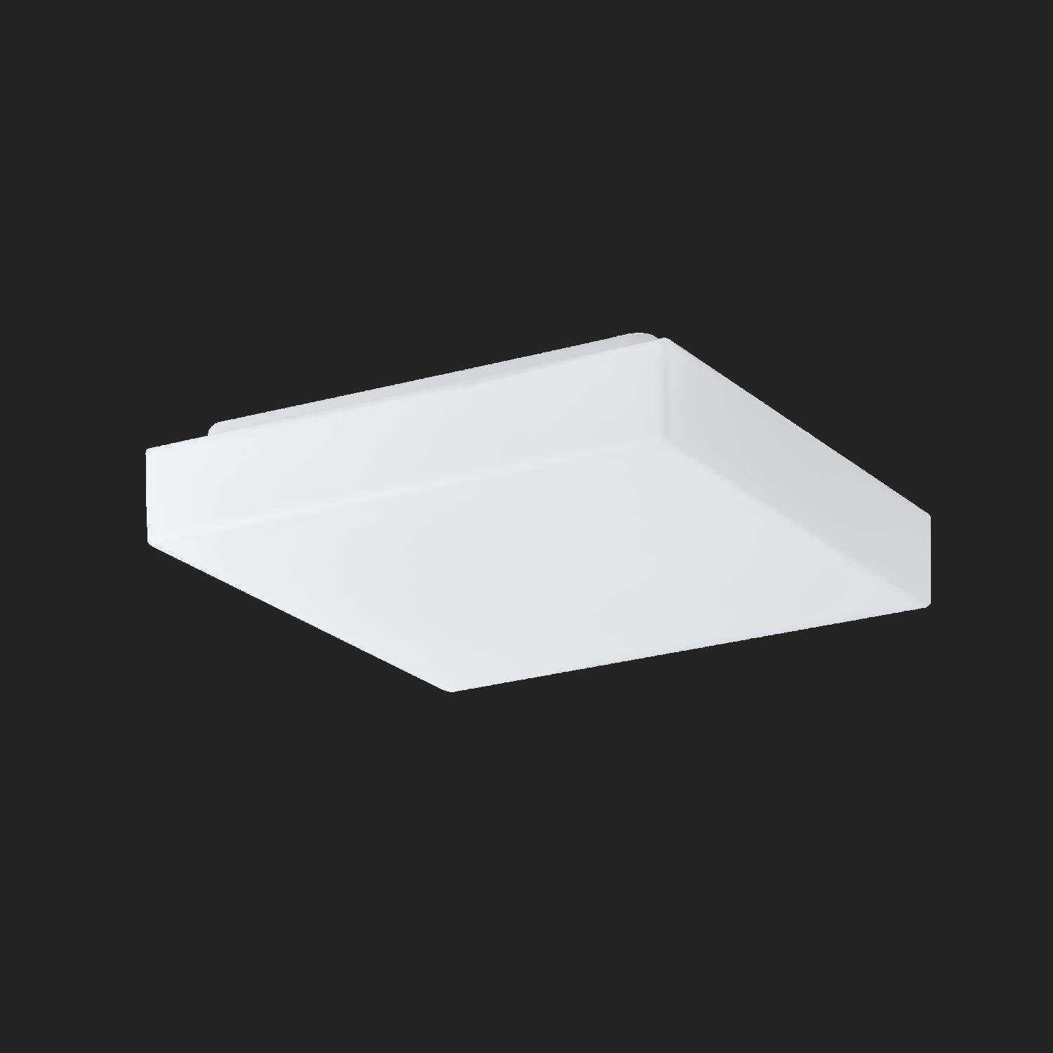 OS LIB59617 LIBRA 1 stropní/nástěnné skleněné svítidlo bílá IP44 4000 K 23W LED HF nouzové kombinované 3 h (původní kód OS 59617) - OSMONT