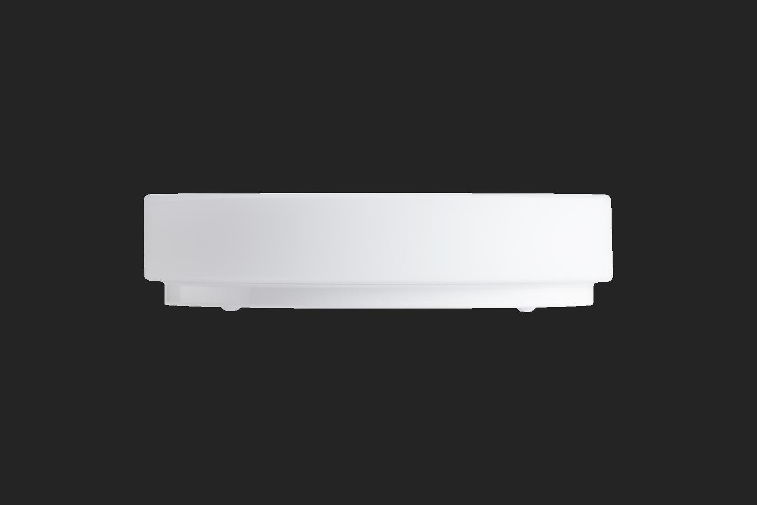 OS GEM48692 GEMINI 1 stropní/nástěnné skleněné svítidlo bílá IP43 4000 K 20W LED nouzové kombinované 3 h (původní kód OS 48692) - OSMONT (obrázek 3)