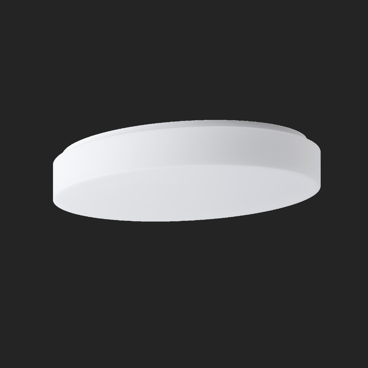 OS GEM48198 GEMINI 2 stropní/nástěnné skleněné svítidlo bílá IP43 3000 K 29W LED nouzové kombinované 3 h (původní kód OS 48198) - OSMONT
