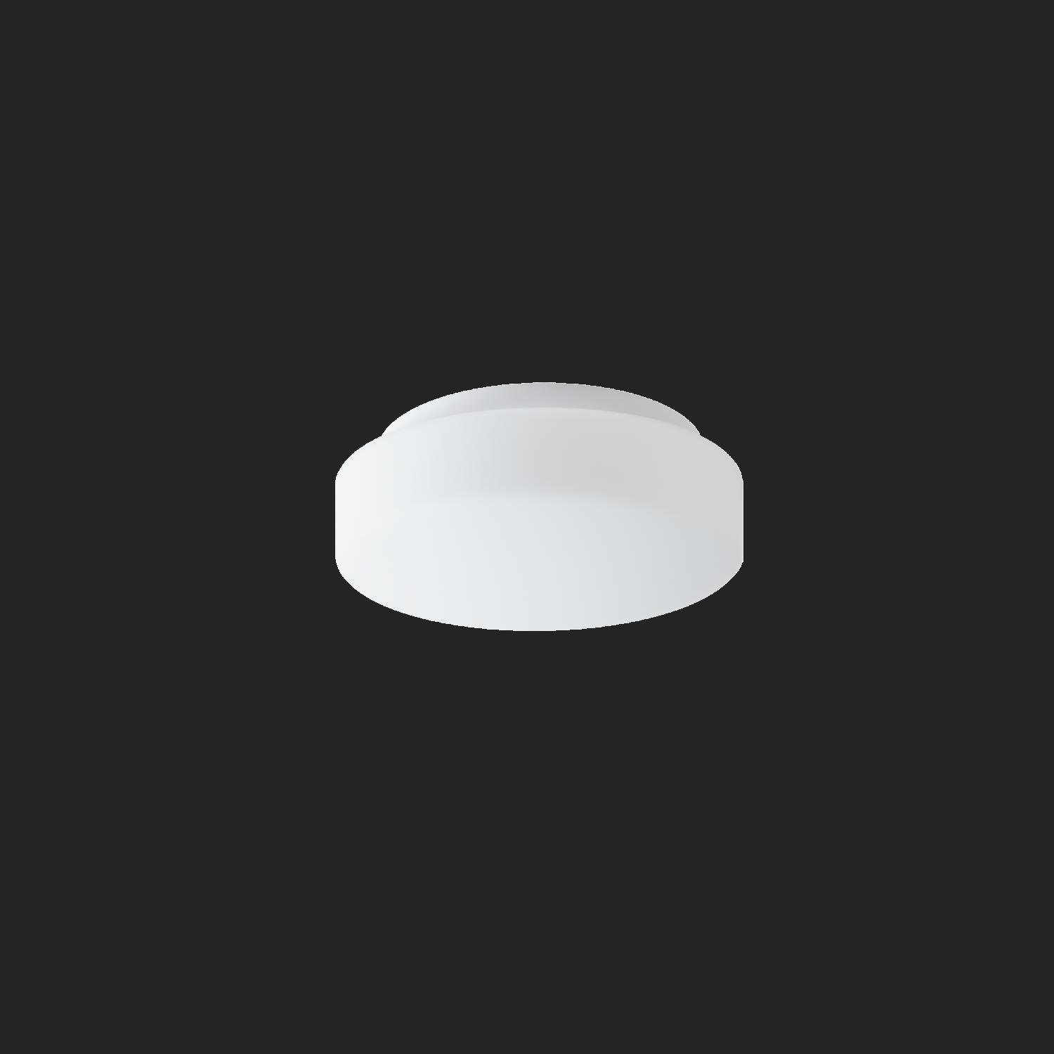 OS EDN47154 EDNA 1 stropní/nástěnné skleněné svítidlo bílá IP43 4000 K 1W LED (původní kód OS 47154) - OSMONT