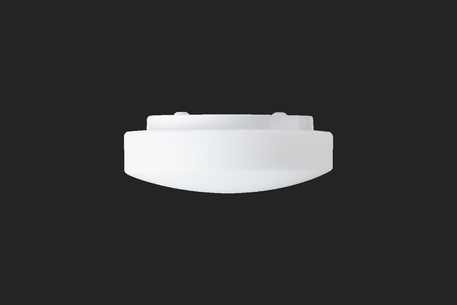 OS EDN59638 EDNA 2 stropní/nástěnné skleněné svítidlo bílá IP43 4000 K 15W LED nouzové kombinované 3 h (původní kód OS 59638) - OSMONT (obrázek 3)