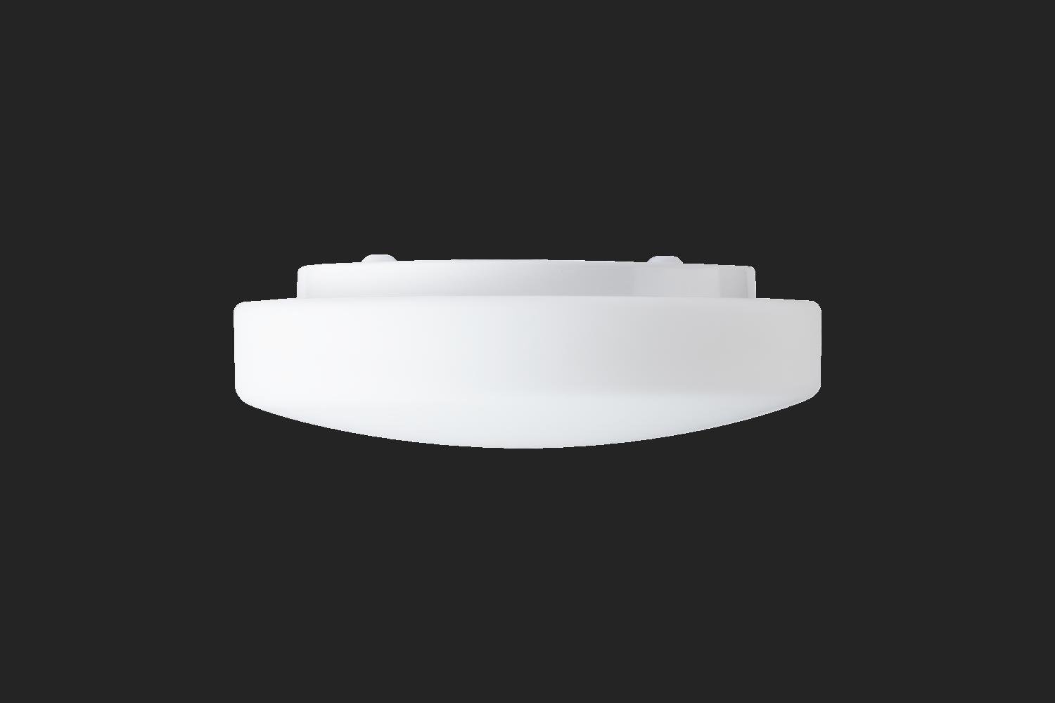 OS EDN59147 EDNA 3 stropní/nástěnné skleněné svítidlo bílá IP43 3000 K 14W LED nouzové kombinované 3 h (původní kód OS 59147) - OSMONT (obrázek 3)