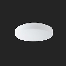 Obrázek pro produkt EDNA 3 stropní/nástěnné skleněné svítidlo bílá IP43 3000 K 19W LED HF nouzové kombinované 3 h (původní kód OS 59150) - OSMONT