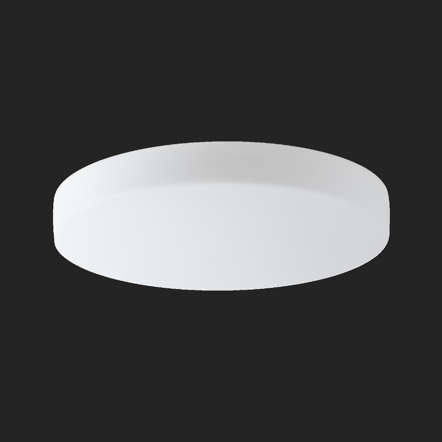 OS EDN59169 EDNA 5 stropní/nástěnné skleněné svítidlo bílá IP43 3000 K 27W LED nouzové kombinované 3 h (původní kód OS 59169) - OSMONT
