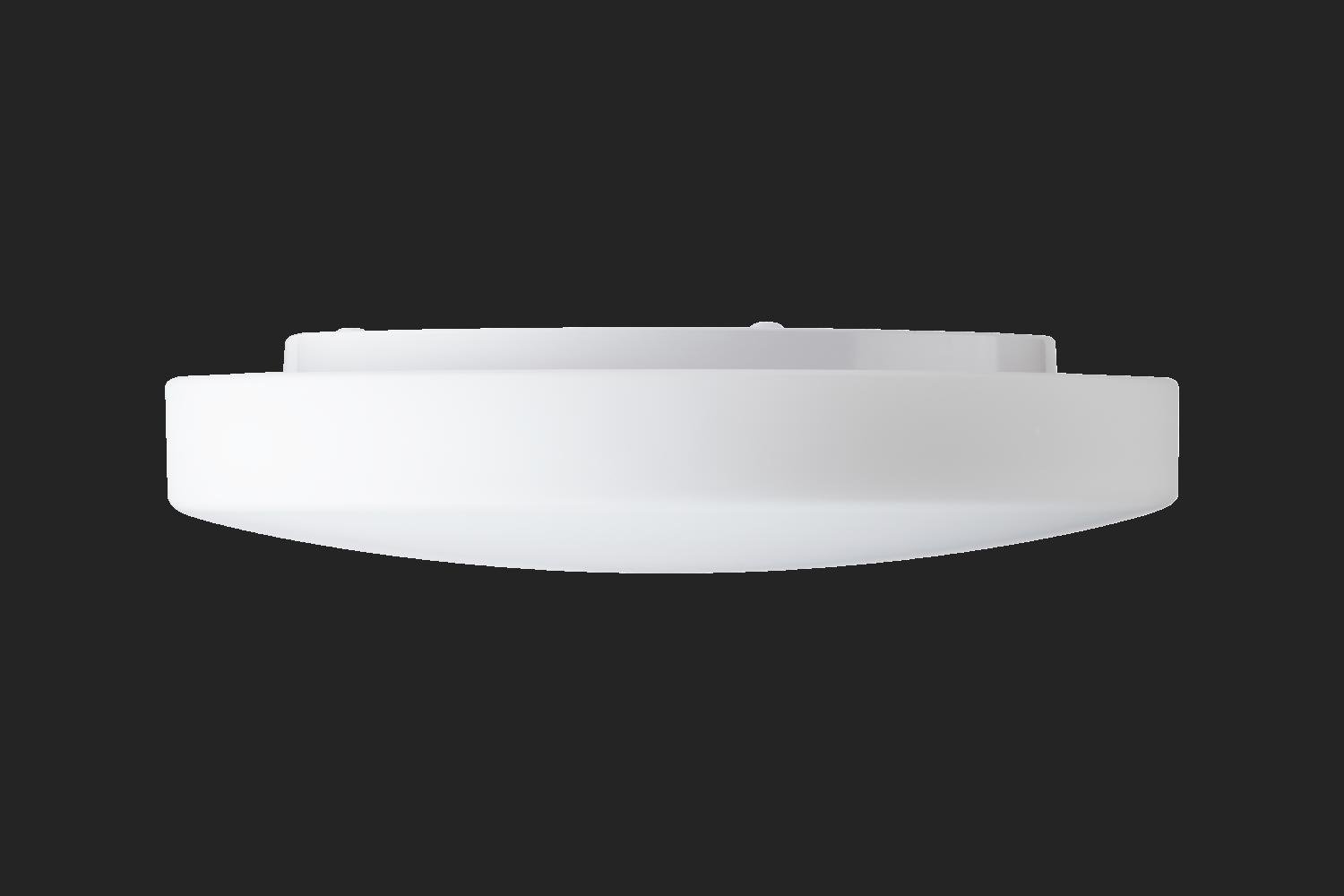 OS EDN59169 EDNA 5 stropní/nástěnné skleněné svítidlo bílá IP43 3000 K 27W LED nouzové kombinované 3 h (původní kód OS 59169) - OSMONT (obrázek 3)